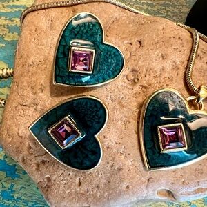 Rare Vintage Yves Saint Laurent Jewelry Set!